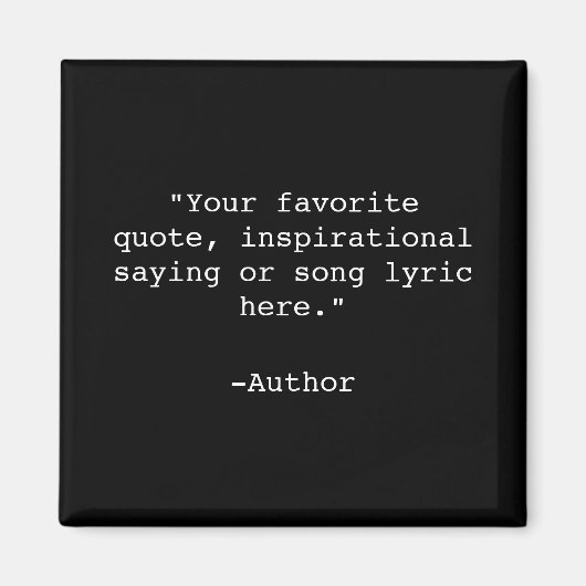 Aimant Créez votre propre devis (Devant)