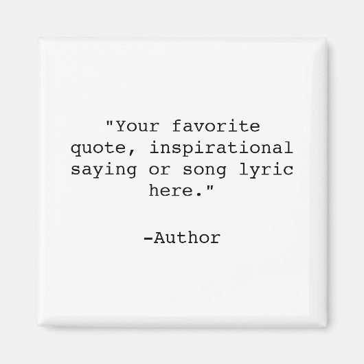 Aimant Créez votre propre devis (Devant)