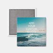 Aimant Créez votre propre devis (Recto/Verso)