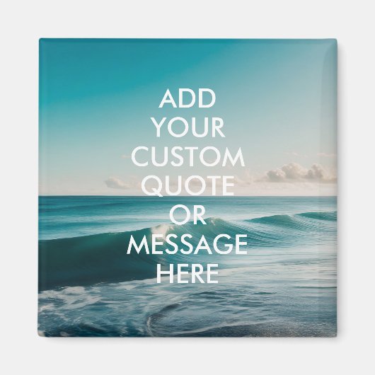 Aimant Créez votre propre devis (Devant)