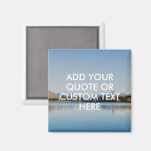 Aimant Créez votre propre devis (Recto/Verso)