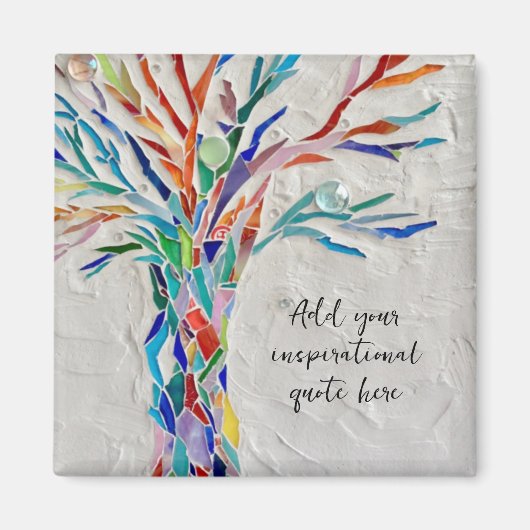 Aimant Créez Votre Propre Devis Inspirationnel (Devant)