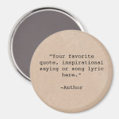 Aimant Créez votre propre devis personnalisé (Recto/Verso)