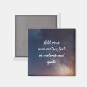 Aimant Créez votre propre devis personnalisé - Ciel noctu (Recto/Verso)