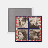 Aimant Créez Votre Propre Instagram Photos Mignons Coeurs (Recto/Verso)