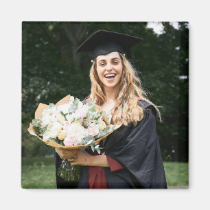 Aimant Créez Votre Propre Photo de Diplômé Personnalisée