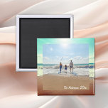 Aimant Créez votre propre photo de famille mémorable pers<br><div class="desc">Créez votre propre aimant photo de famille mémorable personnalisé</div>