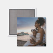 Aimant Créez votre propre photo personnalisée (Recto/Verso)