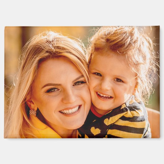 Aimant Créez votre propre photo personnalisée (Recto)