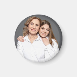 Aimant Créez Votre Propre Photo Personnalisée Maman et Mo