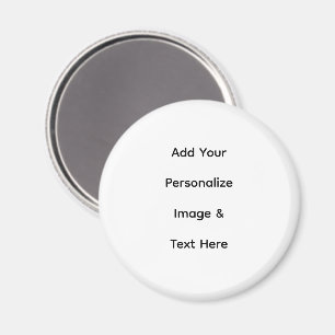 Aimant créez votre propre texte personnalisé personnalise
