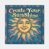 Aimant Créez votre soleil (Devant)