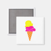 Aimant Crème glacée (Recto/Verso)