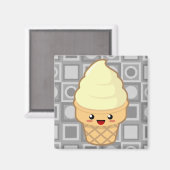 Aimant Crème glacée (Recto/Verso)