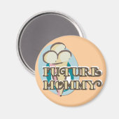 Aimant Crème glacée Futurs T-shirts et cadeaux maman (Recto/Verso)