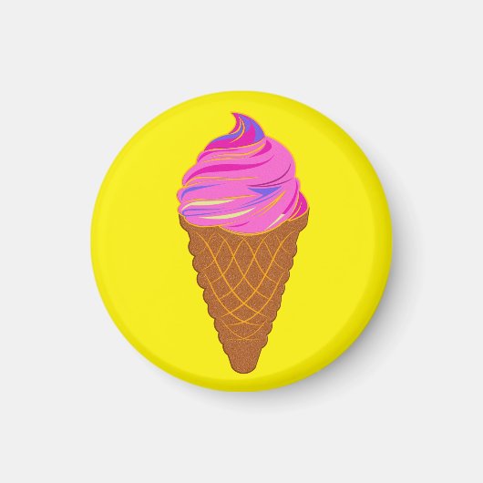 Aimant crème glacée sweetcream   (Devant)