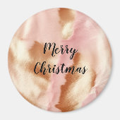 Aimant Crème rose Tan Southwest Cowgirl Cowhide (Devant)