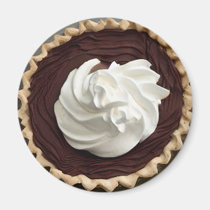 Aimant Crème Whiam Chocolate Pudding Pie Alimentation