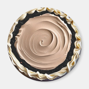 Aimant Crème Whiam Chocolate Pudding Pie Alimentation