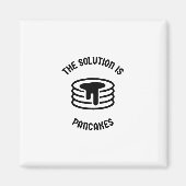 Aimant crêpes est la solution (Devant)