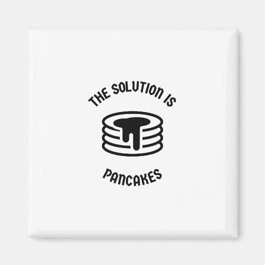 Aimant crêpes est la solution (Devant)