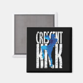 Aimant Crescent Kick Kickboxing (Recto/Verso)