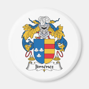 Aimant Crest de la famille Jimenez