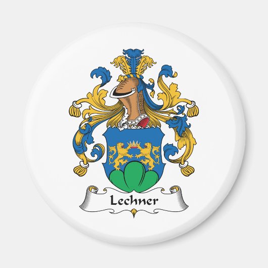 Aimant Crest de la famille Lechner (Devant)