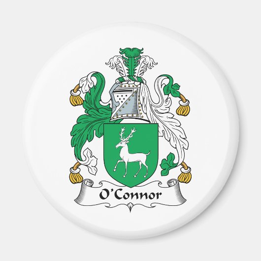 Aimant Crest de la famille O'Connor (Devant)