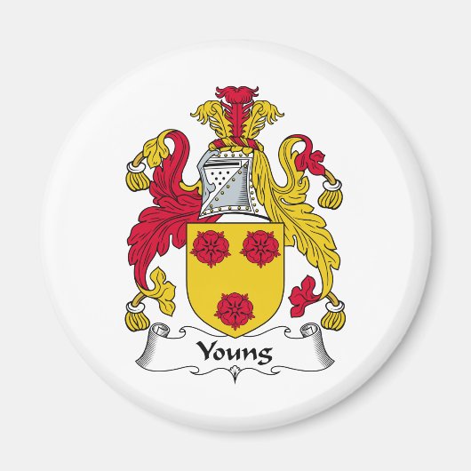 Aimant Crest de la jeune famille (Devant)