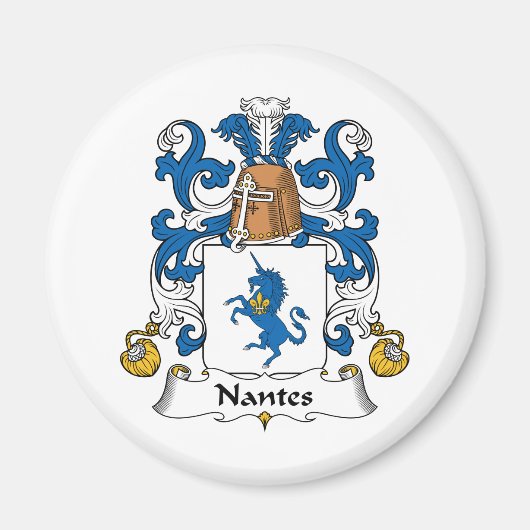 Aimant Crest Famille Nantes (Devant)