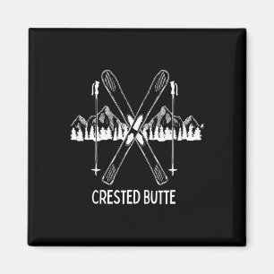 Aimant Crested Butte Co Montagnes Rocheuses Colorado Ski 