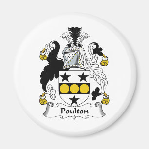 Aimant Crête de famille de Poulton