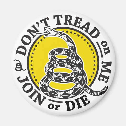 Aimant Crête de serpent de Gadsden (Devant)