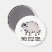 Aimant Creuser le cochon (Recto/Verso)