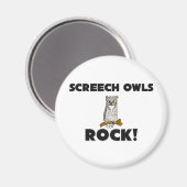 Aimant Crevet Owls Rock (Recto/Verso)