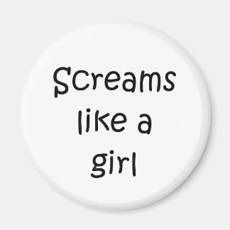 Aimant Cri Comme Une Fille