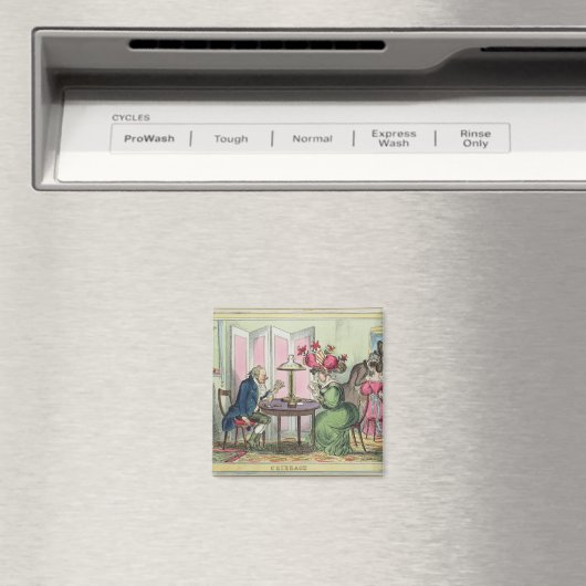 Aimant Cribbage, publié par Thomas McLean, Londres (colo (In Situ (Lave-vaisselle))