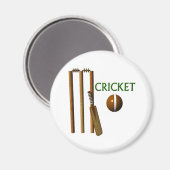 Aimant Cricket (Recto/Verso)