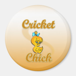 Aimant Cricket Chick