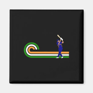 Aimant Cricket Inde pour les joueurs de cricket et les Cr