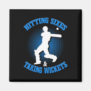 Aimant Cricket National Heart India Drapeau Tter Tsman Sp