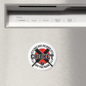 Aimant Cricketer's - Hors du Mark Cricket (In Situ (Lave-vaisselle))