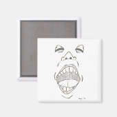 Aimant "crier" (Recto/Verso)