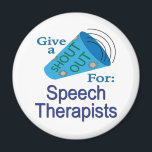 Aimant Criez pour les orthophonistes<br><div class="desc">Un "Shout Out" pour tous les proches et professionnels ! Montrez votre appréciation, votre soutien et votre gratitude aux membres de la famille, aux collègues et aux employés. Faites-les sentir valorisés et respectés. Reconnaître le travail acharné et les réalisations. La marchandise Shout Out fait de grands prix, des cadeaux et...</div>