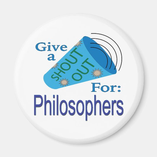Aimant Criez pour les philosophes (Devant)