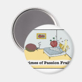 Aimant Crimes de passion Fruit Zazzle (Recto/Verso)