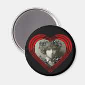 Aimant Criss Cross Modèle cardiaque parfait (Recto/Verso)