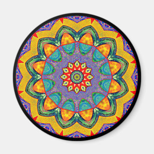 Aimant "Cristal Mandala Quilt"