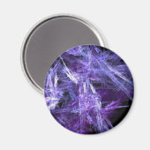 Aimant Cristaux de glace pourpres (Recto/Verso)